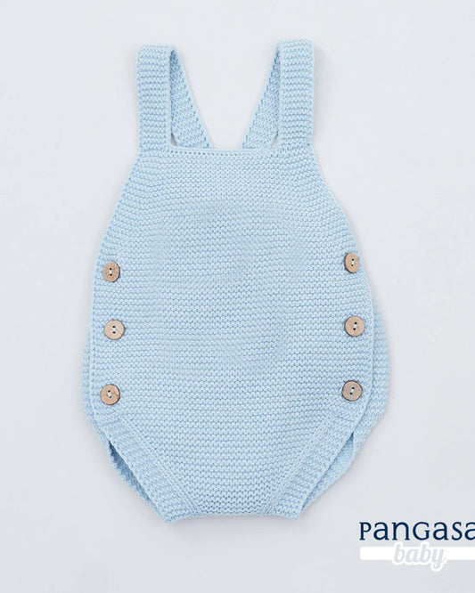 Peto punto comfy Pangasa color celeste empolvado
