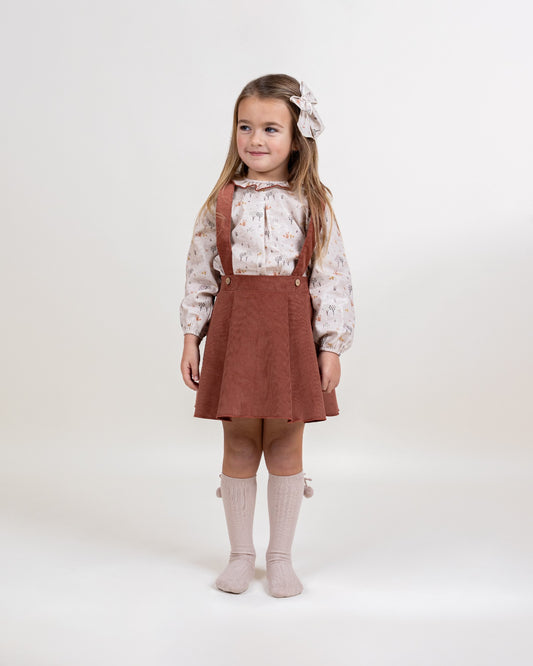 Conjunto pichi falda y blusa Colección Jarama