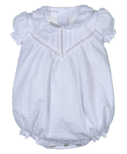 Pelele plumeti blanco Colección Cádiz