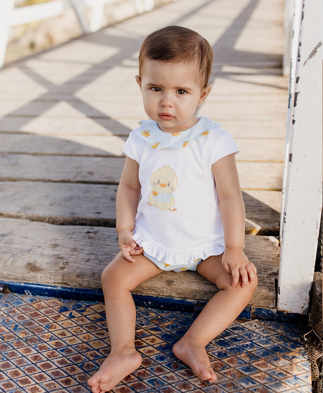 Conjunto bebé niña Colección Pollito
