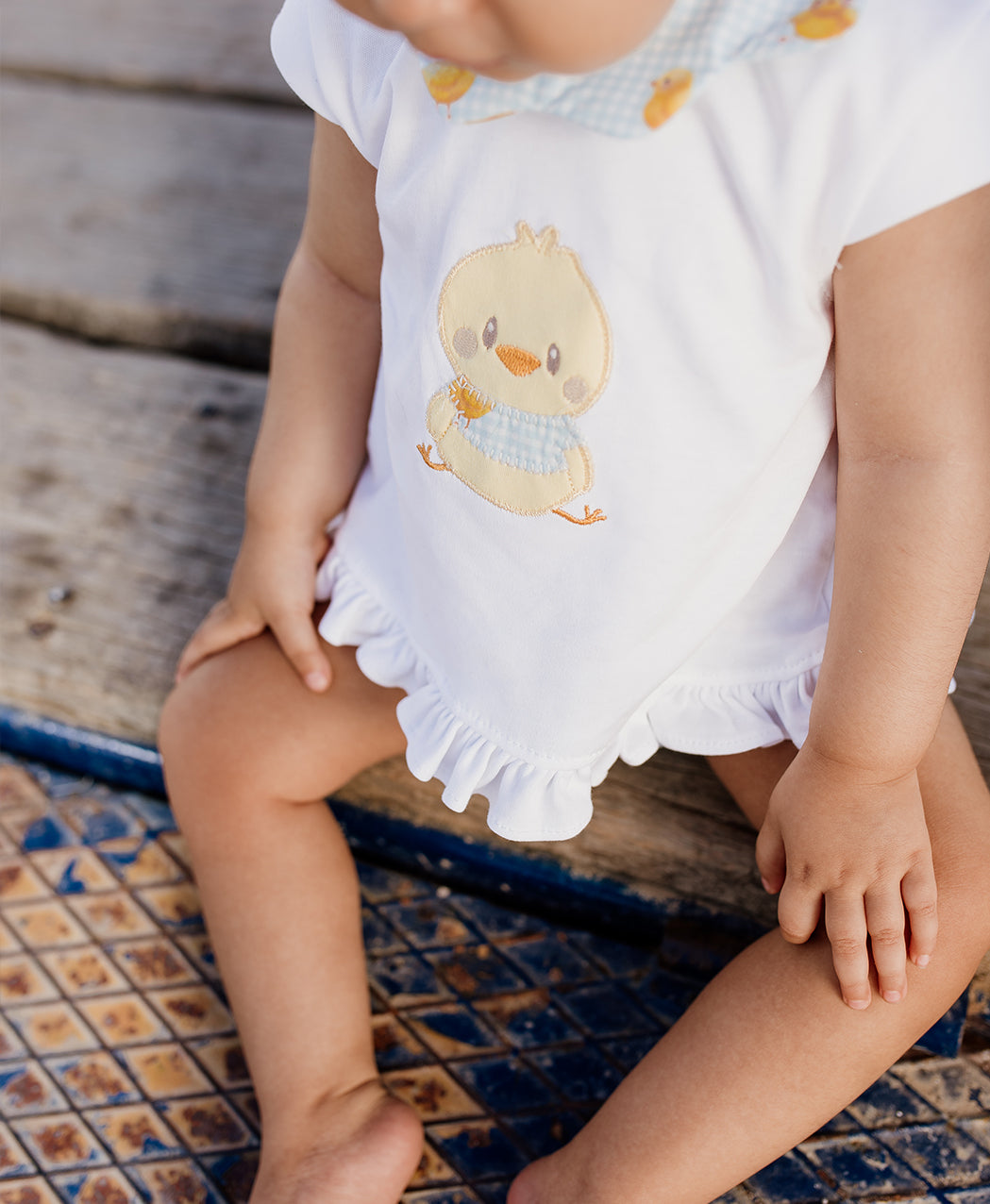 Conjunto bebé niña Colección Pollito