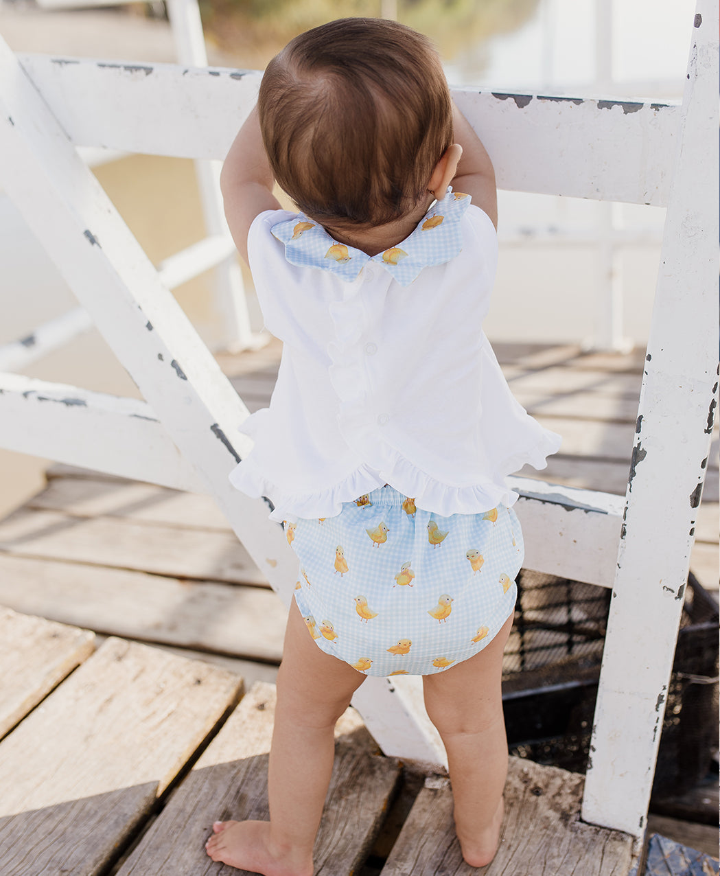 Conjunto bebé niña Colección Pollito