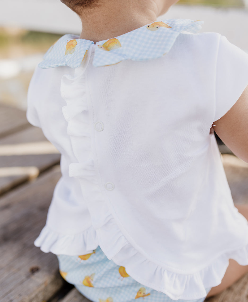 Conjunto bebé niña Colección Pollito