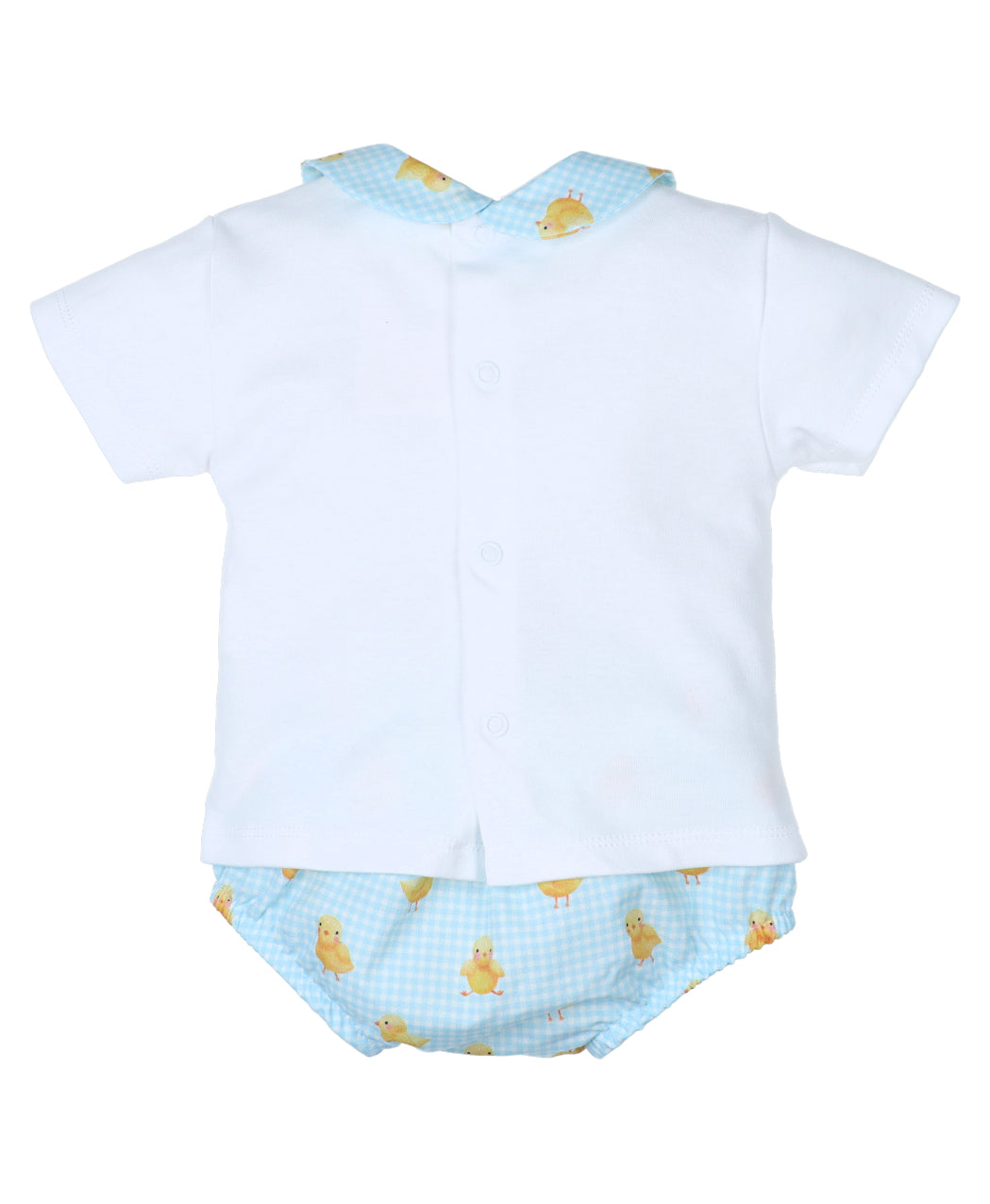 Conjunto algodón bebé niño Colección Pollito