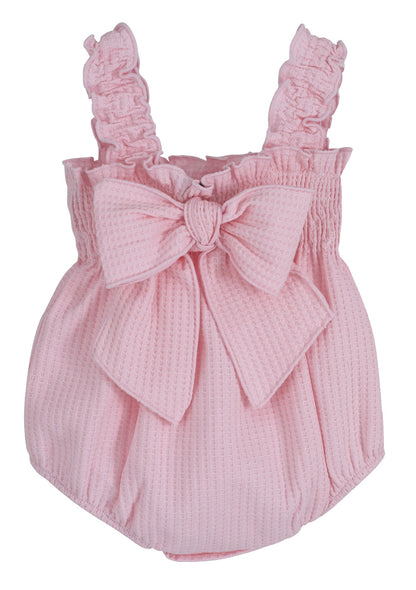 Ranita Rodas lazo color rosa pastel