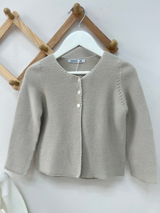 Chaqueta babidu de punto varios colores
