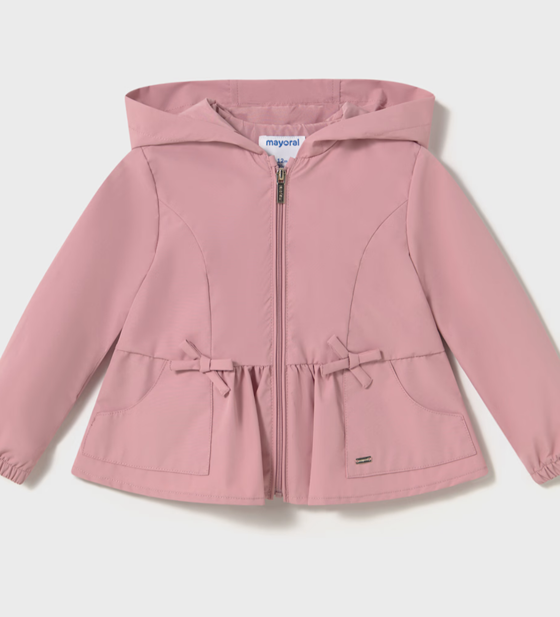 Cortavientos Mayoral capucha color Rosa