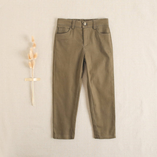 Pantalón chino kaki