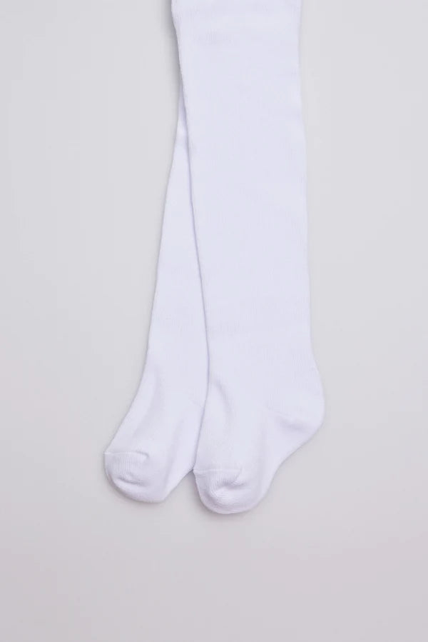 Leotardo liso blanco